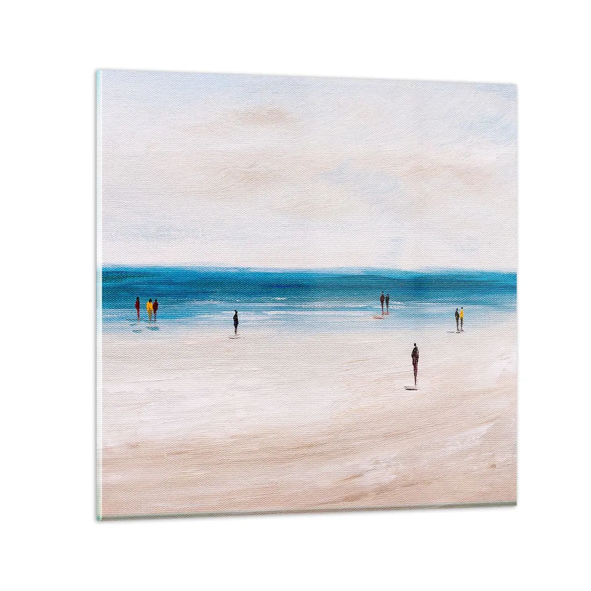 Obraz na skle - Prirodzená potreba - 50x50 cm