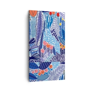 Obraz na plátne - Havajská záhrada - 45x80 cm