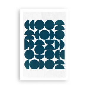 Plagát - Kruhy a polkruhy - 61x91 cm