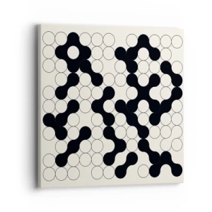 Obraz na plátne - Čínska hra – variácia - 40x40 cm