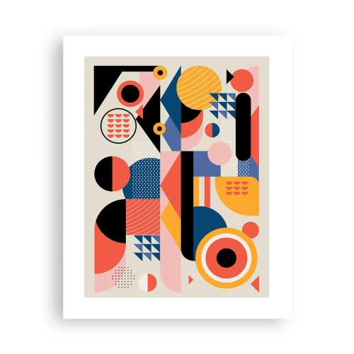 Plagát - Kompozícia: poďme sa hrať - 40x50 cm