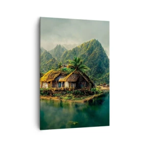 Obraz na plátne - Tropický raj - 70x100 cm