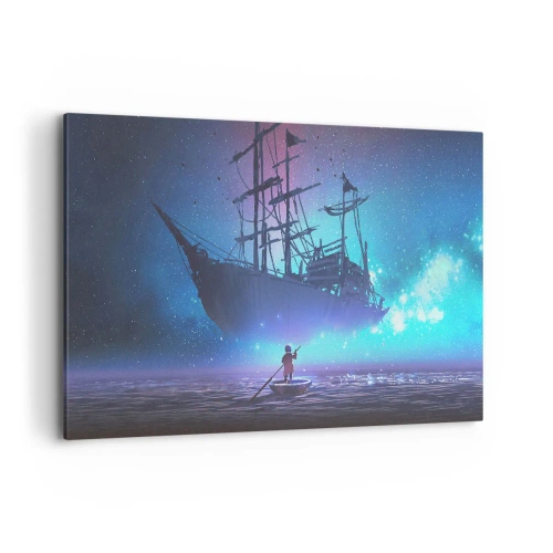Obraz na plátne - Stretnutie s mýtom mora - 120x80 cm