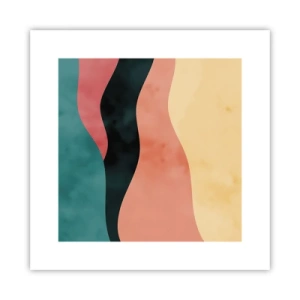 Plagát - Kompatibilný nesúlad - 30x30 cm