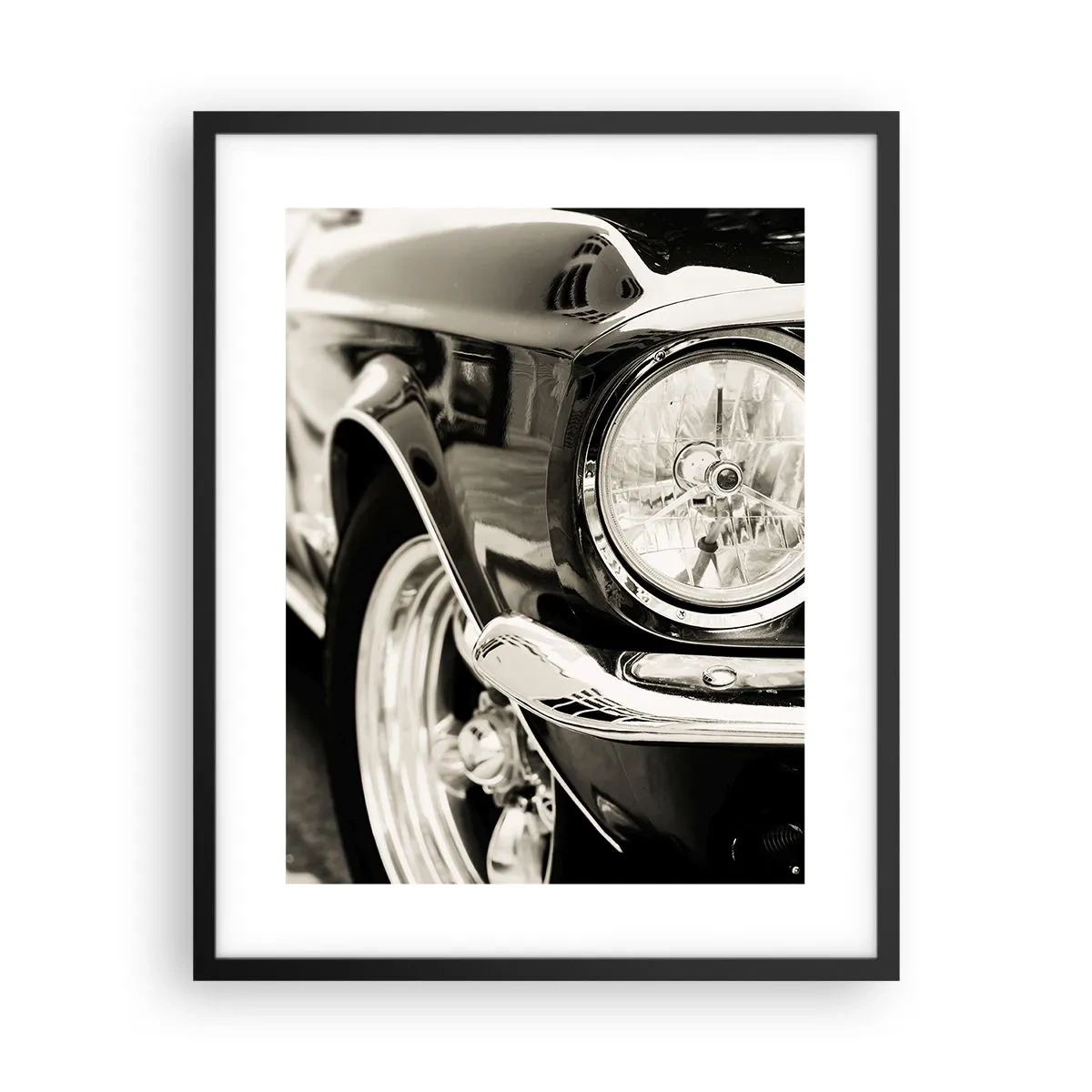 Plagát v čiernom ráme - Nepominuteľný lesk - 40x50 cm