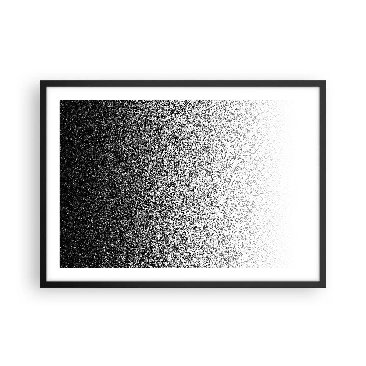 Plagát v čiernom ráme - Smerom ku svetlu - 70x50 cm