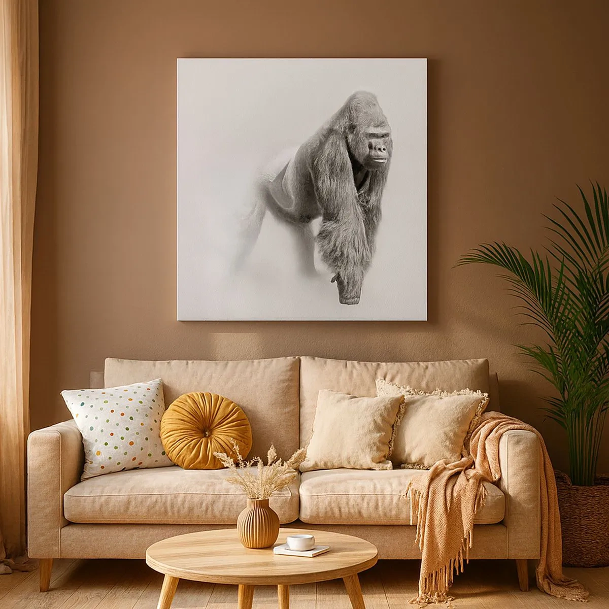 Obraz na plátne - Istý si svojou silou - 30x30 cm