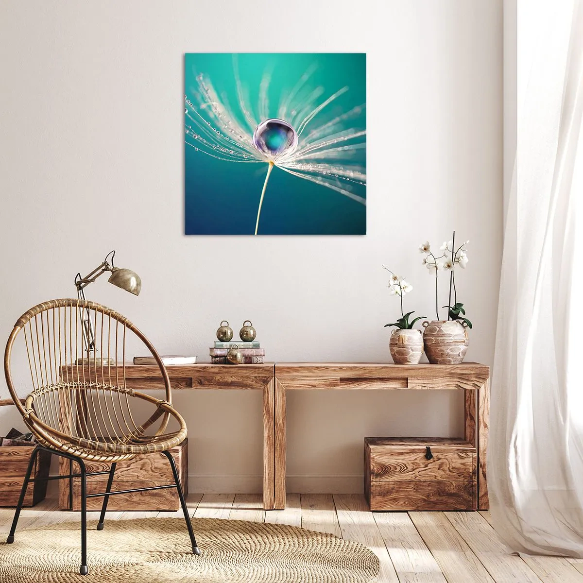 Obraz na plátne - Mystický okamih - 60x60 cm