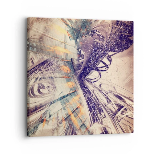 Obraz na plátne - Vo veľkom zhone - 30x30 cm