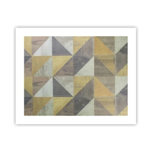 Plagát - V uhle trojuholníka - 50x40 cm