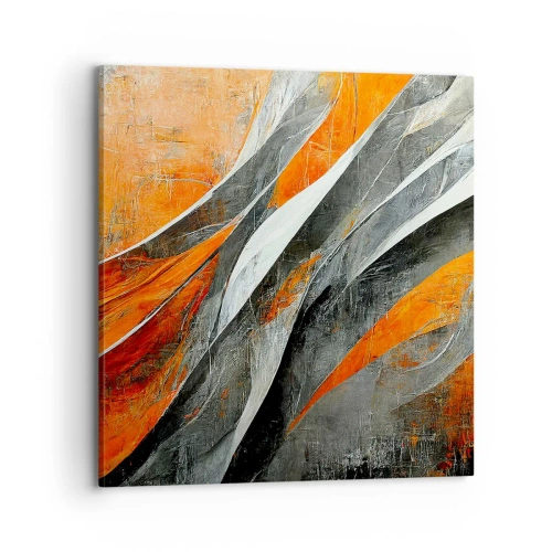 Obraz na plátne - Žiar a chlad - 70x70 cm