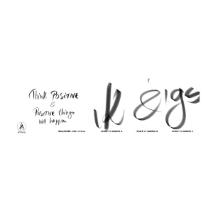 Vzorka samolepiacej fototapety Deluxe Sticker - Ako žiť? - Typografia, Afirmácia, Maxim - 100x30 cm