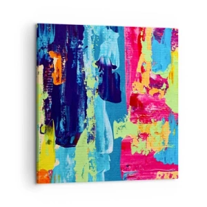 Obraz na plátne - Život je krásny! - 60x60 cm