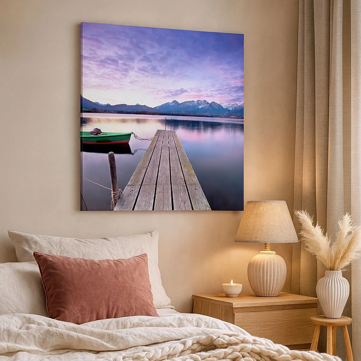 Obraz na plátne - Priateľské ticho - 30x30 cm