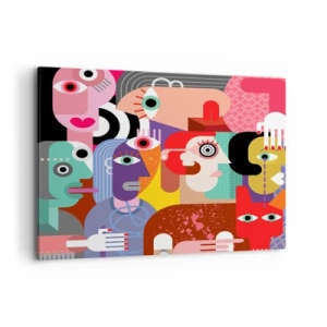 Obraz na plátne - My od pána Picassa - 100x70 cm
