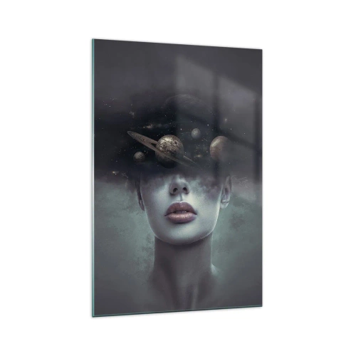 Obraz na skle - A planéty… - 70x100 cm