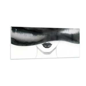 Obraz na skle - Zmyselná záhada - 100x40 cm