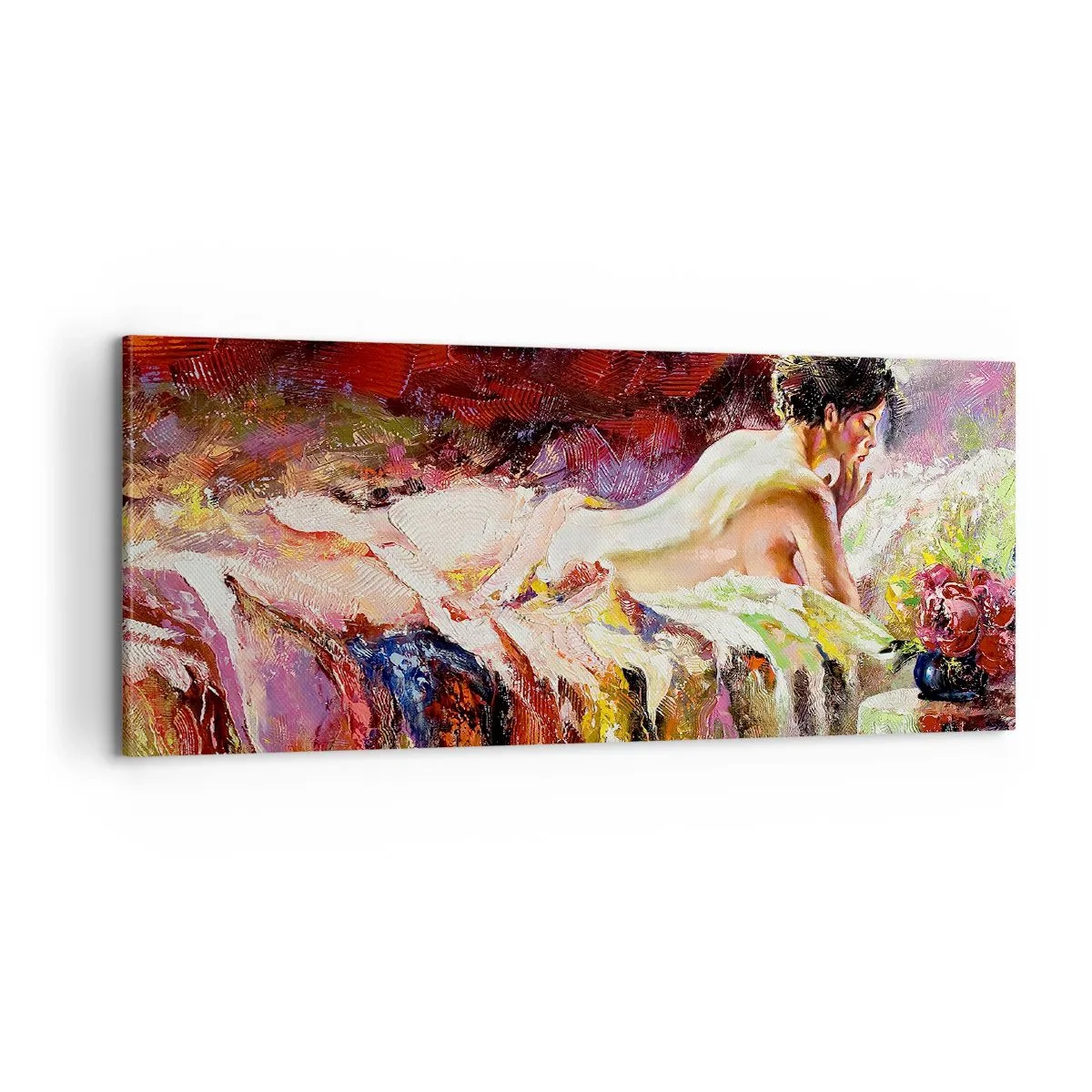 Obraz na plátne - Zamyslená Venuša - 100x40 cm