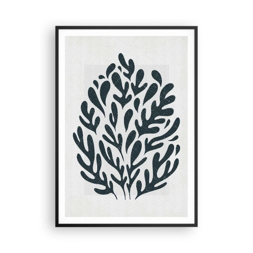 Plagát v čiernom ráme - Tvary prírody - 70x100 cm