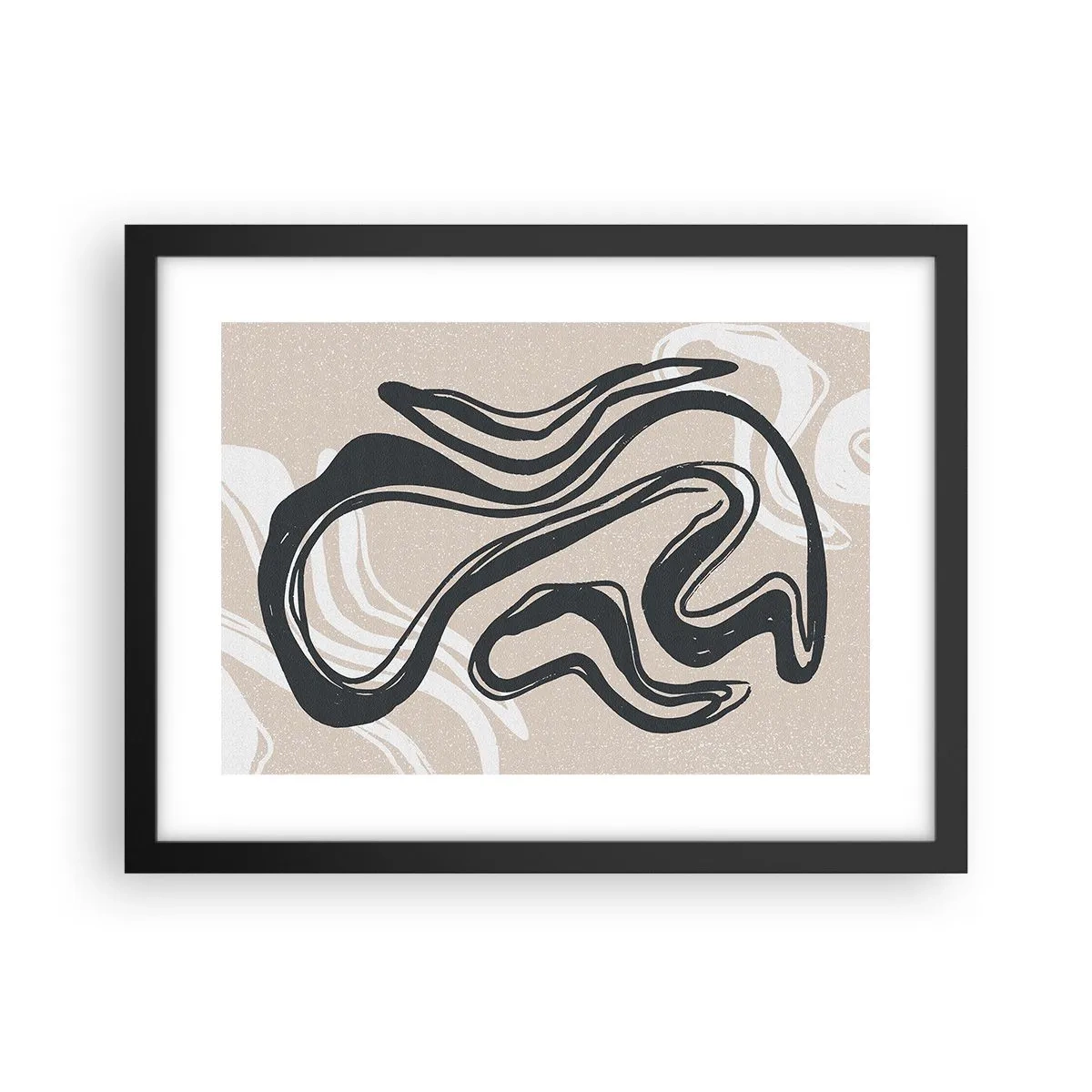 Plagát v čiernom ráme - Znásobená expresia - 40x30 cm