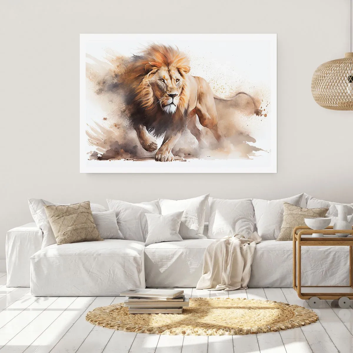 Plagát - Kráľ sa pohol - 50x40 cm