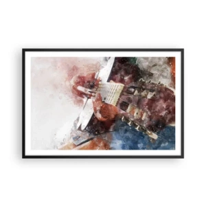 Plagát v čiernom ráme - Čo si o tom myslíš? - 91x61 cm