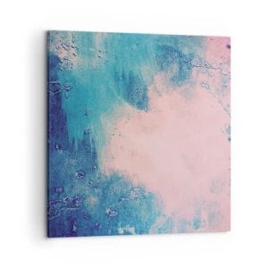 Obraz na plátne - Modré objatie - 50x50 cm