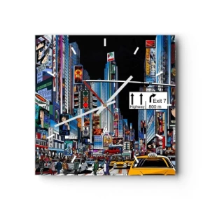 Nástenné hodiny - Komiksová veľká noc - 30x30 cm