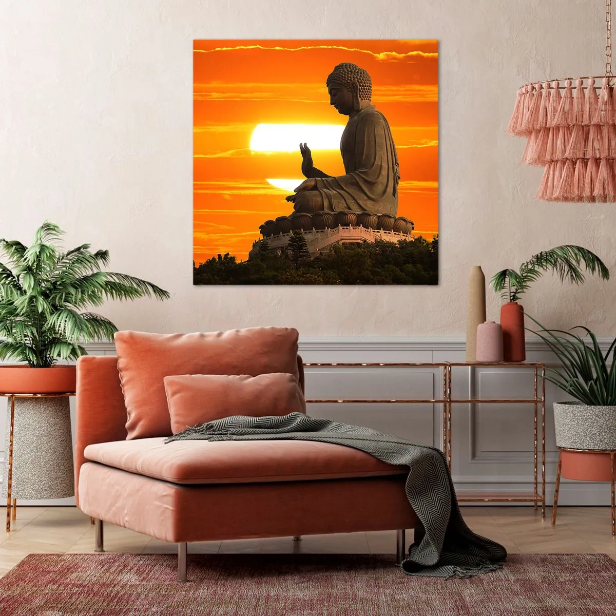 Obraz na plátne - Bez strachu zo sveta - 40x40 cm