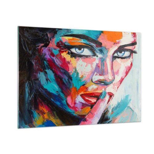 Obraz na skle - Naše prvé tajomstvo - 100x70 cm