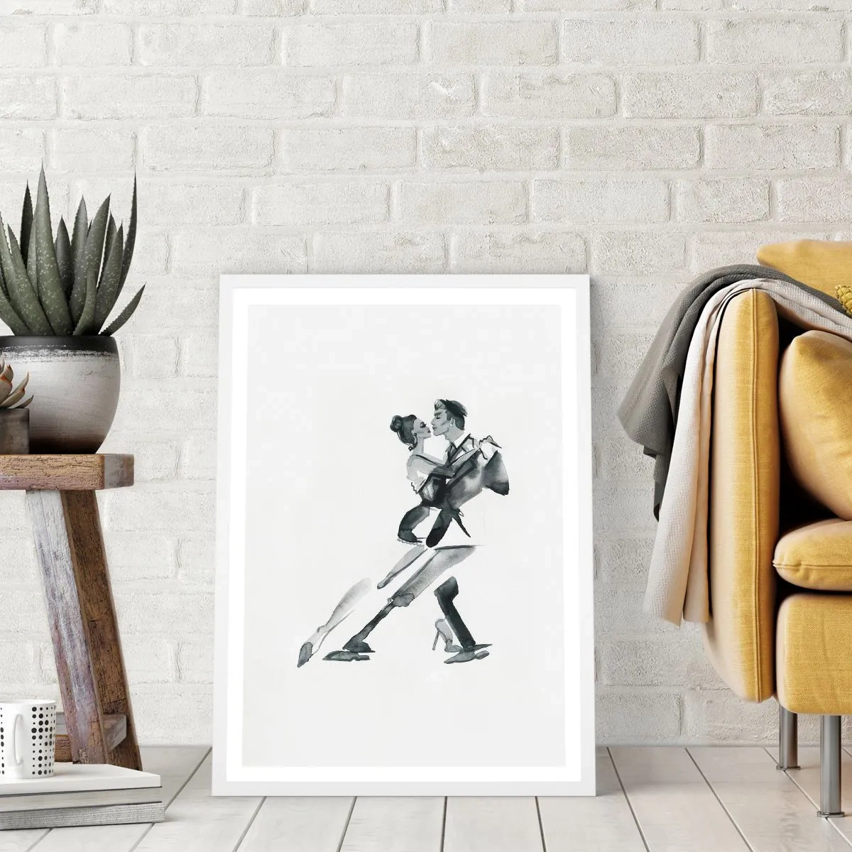 Plagát v bielom ráme - V jednom rytme - 61x91 cm