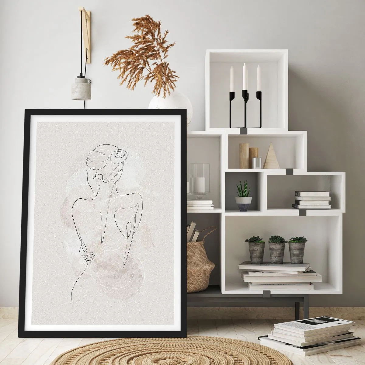 Plagát v čiernom ráme - Ako citlivý nástroj - 70x100 cm