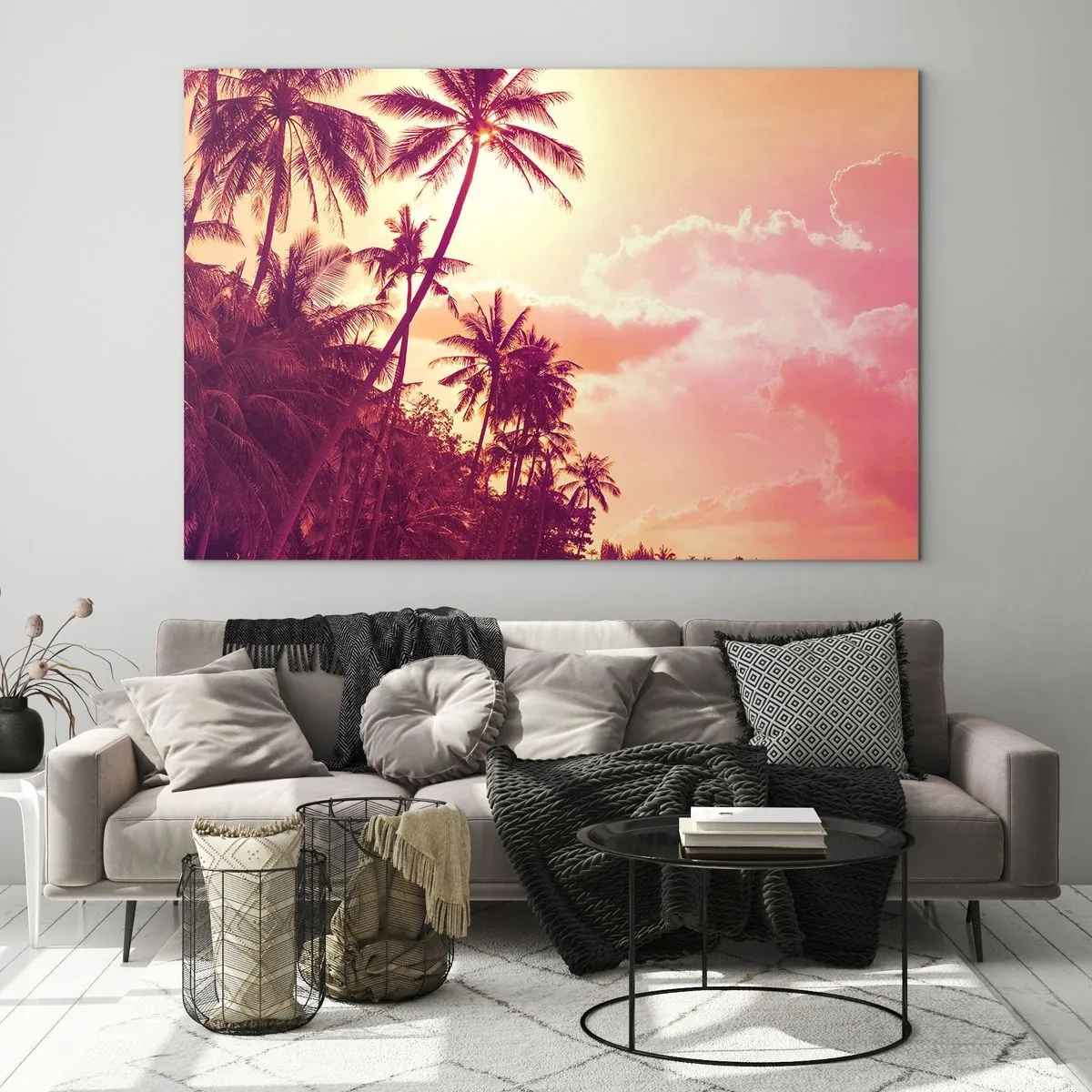Obraz na skle - Musíš si vybrať - 120x80 cm