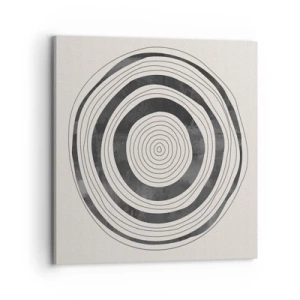 Obraz na plátne - Dôležité je to, čo je uprostred - 70x70 cm