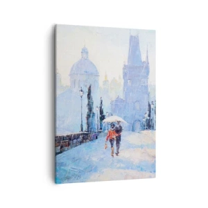 Obraz na plátne - Nás musel očariť dážď - 50x70 cm