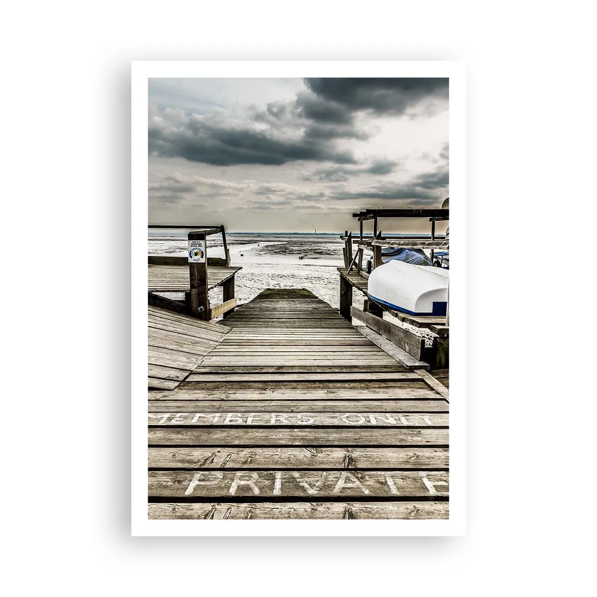 Plagát - Severná pláž - 70x100 cm