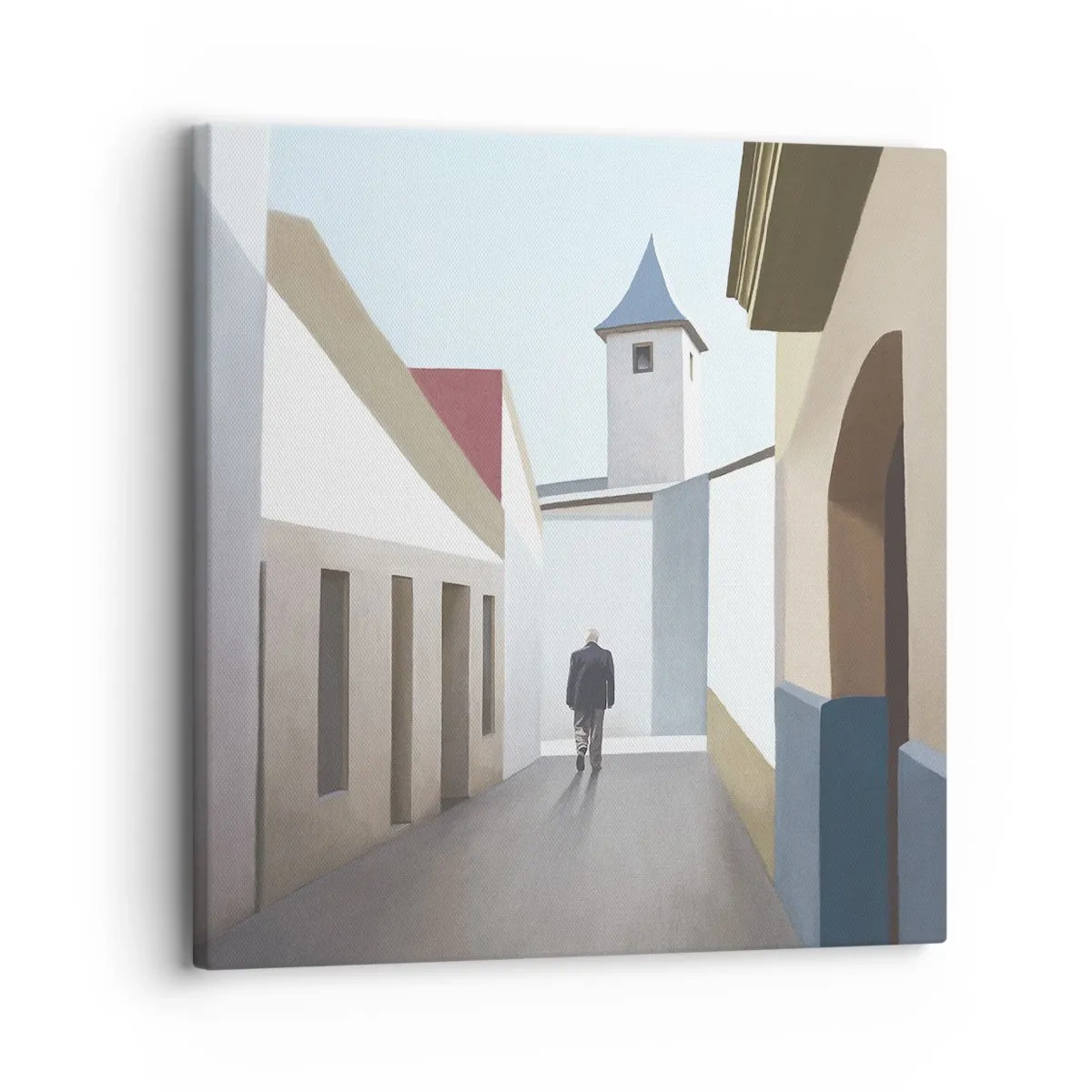 Obraz na plátne - Slnečná prechádzka - 30x30 cm