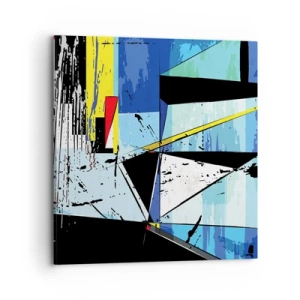 Obraz na plátne - Pozerať sa na svet z uhla… - 70x70 cm
