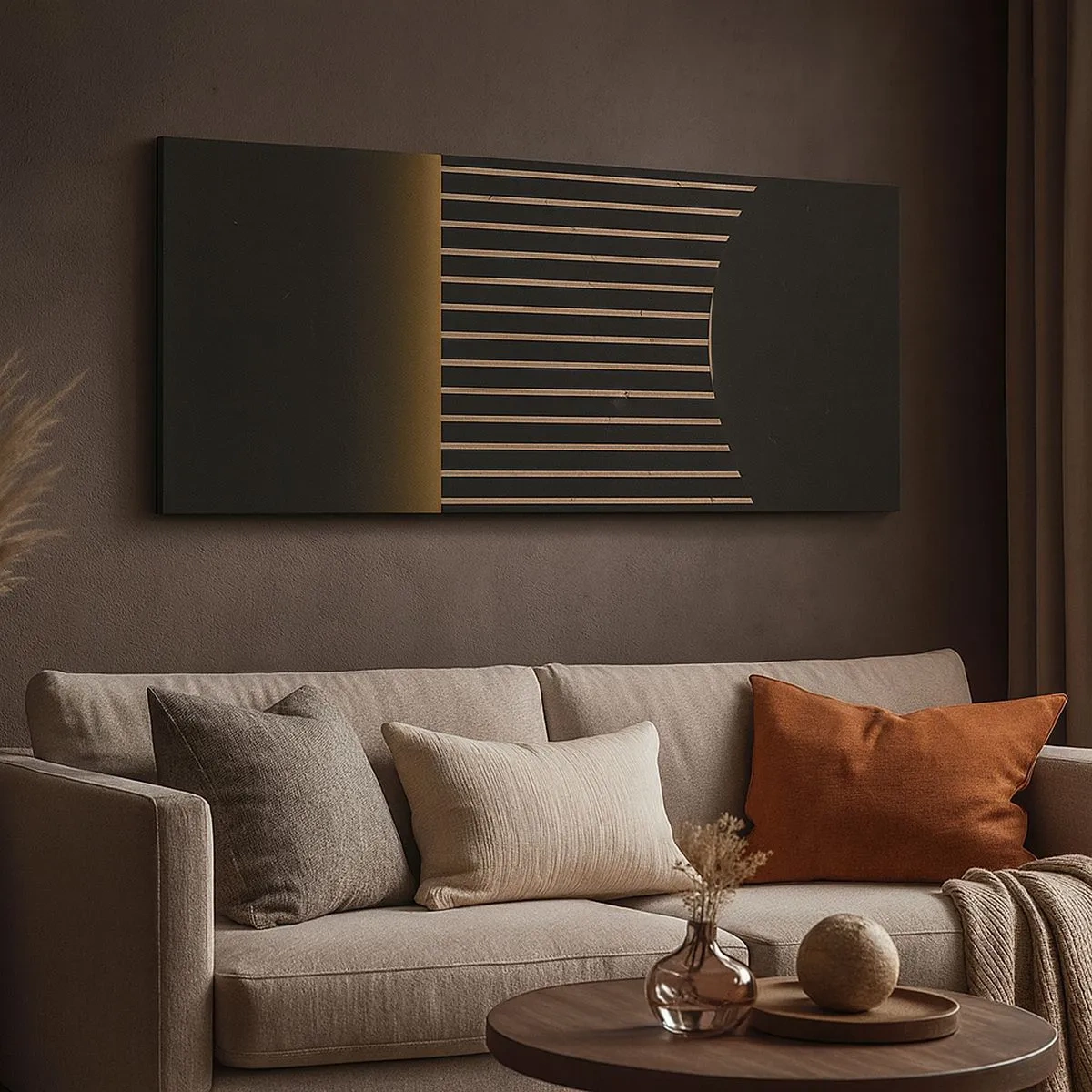 Obraz na plátne - Preskúmať temnotu - 100x40 cm