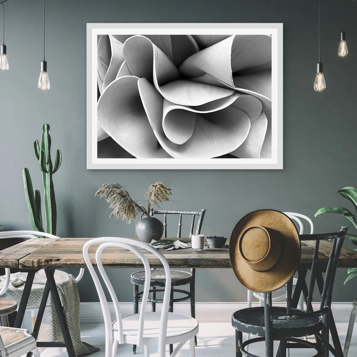 Plagát v bielom ráme - Deje sa vo vesmíre - 91x61 cm