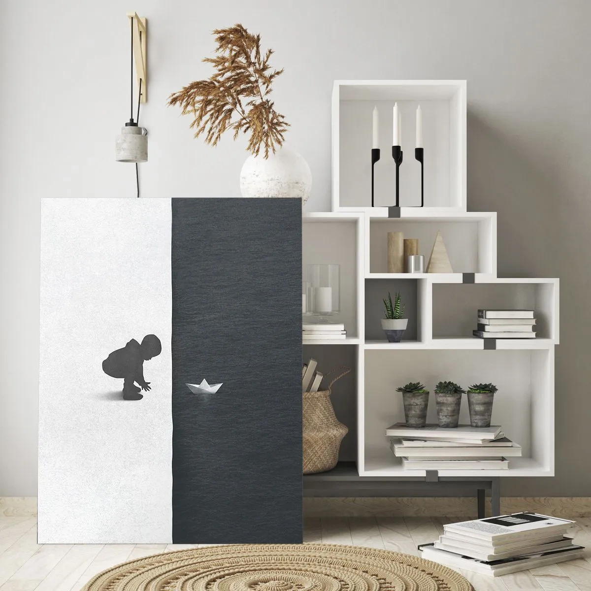 Obraz na skle - Veľká výprava - 80x120 cm