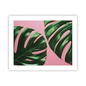 Plagát - Zelené rendez-vous - 50x40 cm