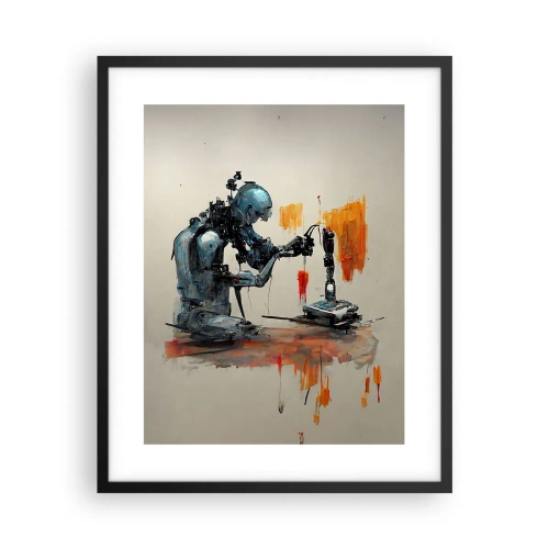 Plagát v čiernom ráme - Už zajtra… - 40x50 cm
