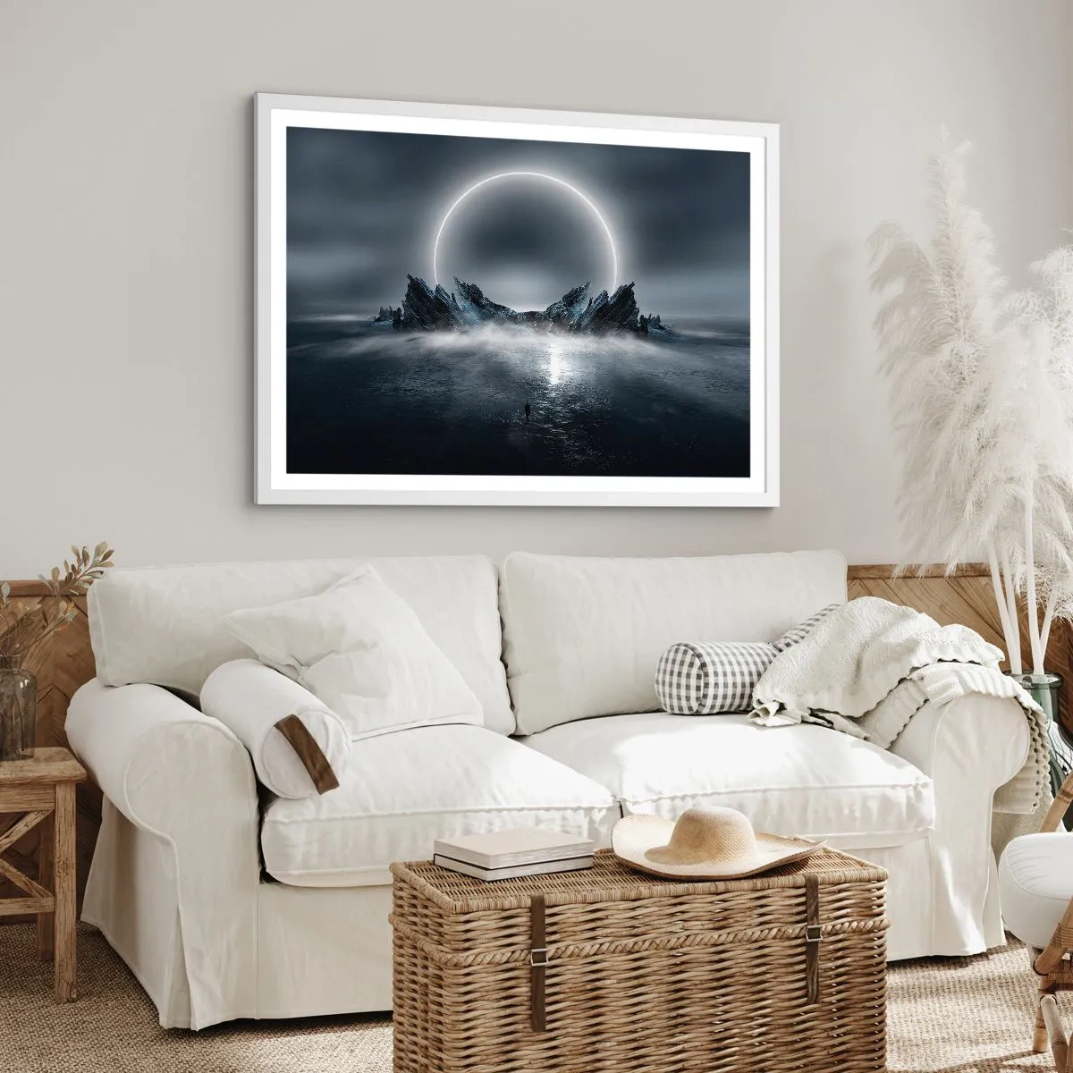 Plagát v bielom ráme - Finále príbehu - 70x50 cm