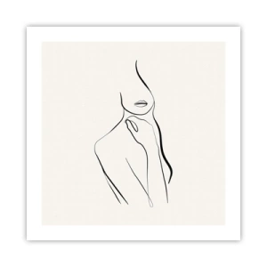 Plagát - Vlna melanchólie - 50x50 cm