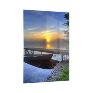 Obraz na skle - Ako sa obyčajné mení na kúzelné - 50x70 cm