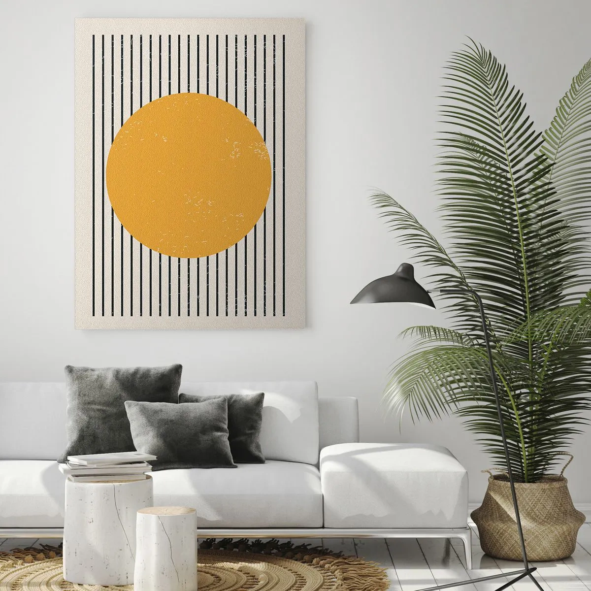 Obraz na skle - Sila jednoduchosti - 50x70 cm