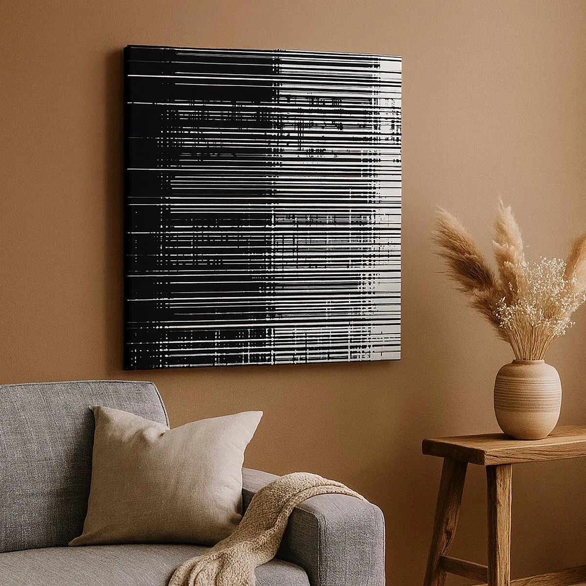 Obraz na plátne - Vlny a vibrácie - 30x30 cm