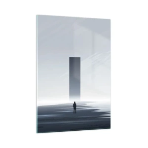 Obraz na skle - Príležitosť alebo hrozba? - 50x70 cm