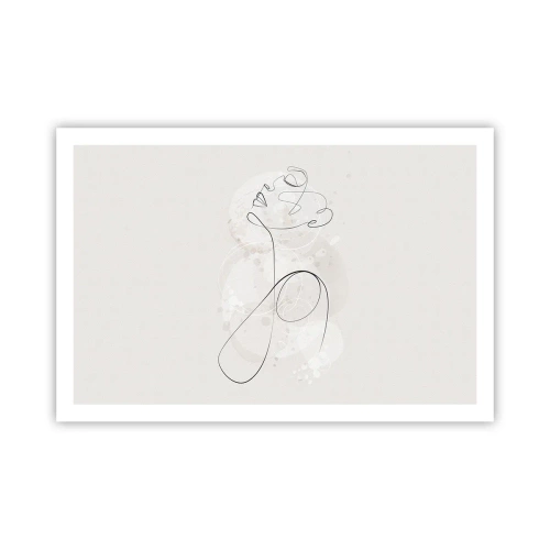 Plagát - Špirála krásy - 91x61 cm